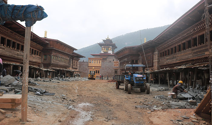 As of today, 80 percent of the reconstruction project is complete