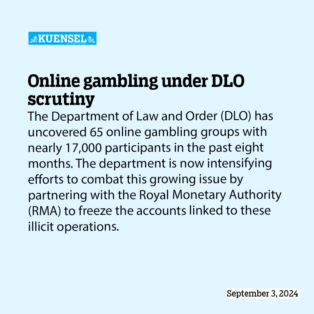 Online gambling  under DLO scrutiny